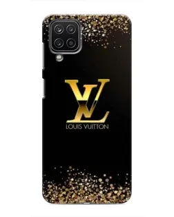 Чехол для Samsung Galaxy M12 с картинкой «LV — золотые искры»