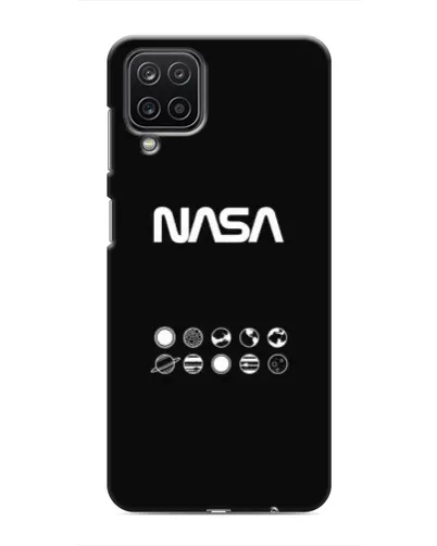 Чохол для Samsung Galaxy M12 з картинкою «NASA — технічний принт»