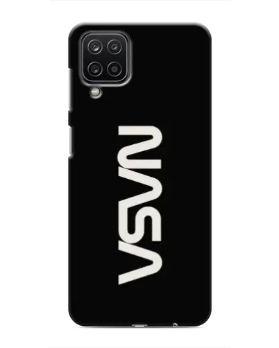 Чохол для Samsung Galaxy M12 з картинкою «NASA — вертикальний логотип»