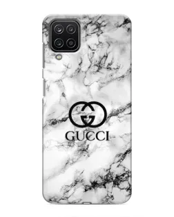 Чохол для Samsung Galaxy M12 з картинкою «Gucci — мармуровий шик»
