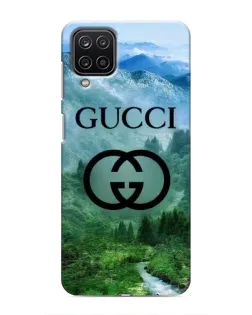 Чохол для Samsung Galaxy M12 з картинкою «Gucci — гірський пейзаж»