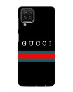 Чохол для Samsung Galaxy M12 з картинкою «Gucci — червоний пояс»