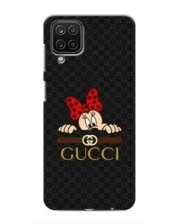 Чохол для Samsung Galaxy M12 з картинкою «Мінні Маус Gucci — чорний»