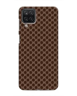 Чохол для Samsung Galaxy M12 з картинкою «Gucci — шоколадна сітка»