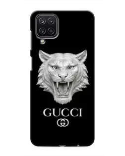 Чохол для Samsung Galaxy M12 з картинкою «Gucci — срібний лев»