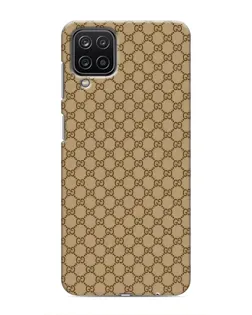Чохол для Samsung Galaxy M12 з картинкою «Gucci — класичний беж»