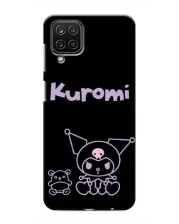 Чехол для Samsung Galaxy M12 с картинкой «Kuromi — черный минимализм» Чехол для Samsung Galaxy M12 с картинкой «Kuromi — черный минимализм»