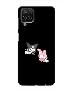 Чехол для Samsung Galaxy M12 с картинкой «My Melody и Kuromi»