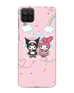 Чехол для Samsung Galaxy M12 с картинкой «My Melody и Kuromi»