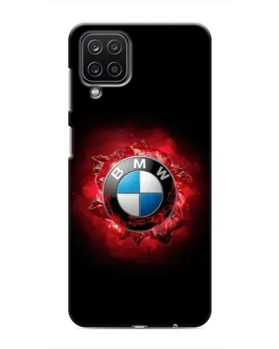 Чехол для Samsung Galaxy M12 с картинкой «Логотип BMW — вспышка»