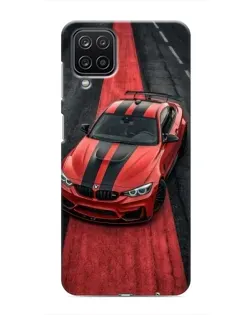 Чехол для Samsung Galaxy M12 с картинкой «BMW на красной дорожке»