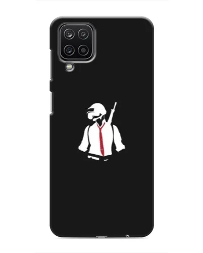 Чохол для Samsung Galaxy M12 з картинкою «PUBG — силует воїна» Чохол для Samsung Galaxy M12 з картинкою «PUBG — силует воїна»