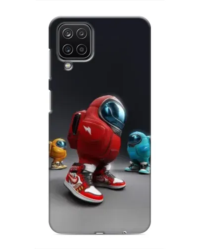 Чехол для Samsung Galaxy M12 с картинкой «Among Us — 3D стиль»