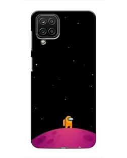Чохол для Samsung Galaxy M12 з картинкою «Самотній герой на планеті» Чохол для Samsung Galaxy M12 з картинкою «Самотній герой на планеті»