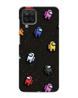 Чохол для Samsung Galaxy M12 з картинкою «Космічний патерн Among Us» Чохол для Samsung Galaxy M12 з картинкою «Космічний патерн Among Us»