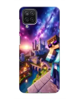 Чехол для Samsung Galaxy M12 с картинкой «Стив и космос» Чехол для Samsung Galaxy M12 с картинкой «Стив и космос»
