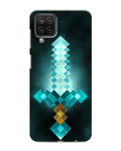 Чехол для Samsung Galaxy M12 с картинкой «Алмазный меч неон» Чехол для Samsung Galaxy M12 с картинкой «Алмазный меч неон»