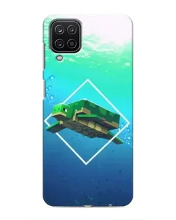 Чехол для Samsung Galaxy M12 с картинкой «Черепаха Minecraft» Чехол для Samsung Galaxy M12 с картинкой «Черепаха Minecraft»