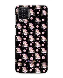 Чехол для Samsung Galaxy M12 с картинкой «Magic Unicorn паттерн»