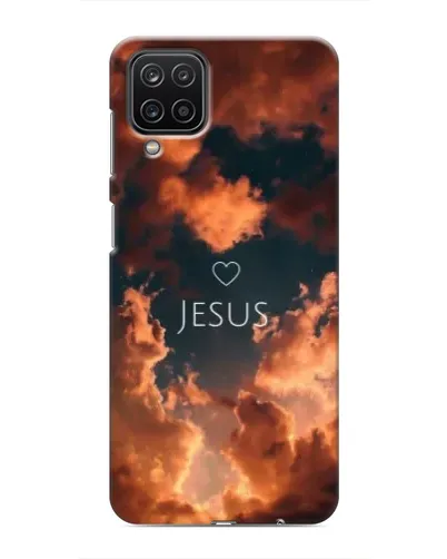 Чехол для Samsung Galaxy M12 с картинкой «Сияние Имени Jesus»