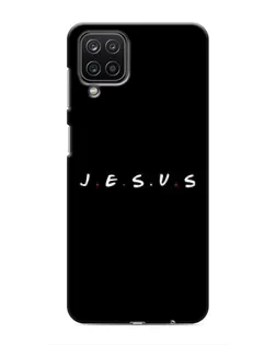 Чехол для Samsung Galaxy M12 с картинкой «Точки веры J.E.S.U.S.»