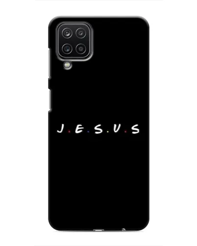 Чехол для Samsung Galaxy M12 с картинкой «Точки веры J.E.S.U.S.»