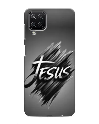 Чехол для Samsung Galaxy M12 с картинкой «Надпись Jesus Graffiti»