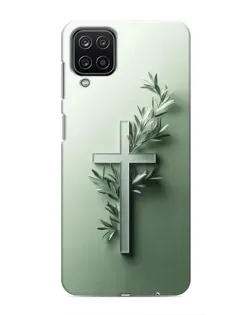 Чехол для Samsung Galaxy M12 с картинкой «Оливковая ветвь»