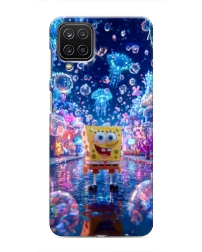 Чехол для Samsung Galaxy M12 с картинкой «Неоновый океан»