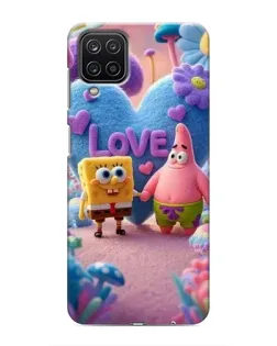 Чехол для Samsung Galaxy M12 с картинкой «Губка Боб Патрик» Чехол для Samsung Galaxy M12 с картинкой «Губка Боб Патрик»
