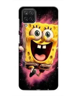 Чехол для Samsung Galaxy M12 с картинкой «Взрывной Спанч Боб» Чехол для Samsung Galaxy M12 с картинкой «Взрывной Спанч Боб»