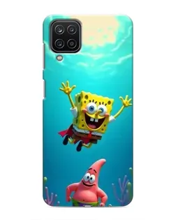 Чехол для Samsung Galaxy M12 с картинкой «Спанч Боб под водой» Чехол для Samsung Galaxy M12 с картинкой «Спанч Боб под водой»