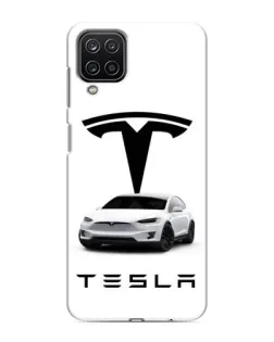 Чохол для Samsung Galaxy M12 з картинкою «Tesla White Style» Чохол для Samsung Galaxy M12 з картинкою «Tesla White Style»