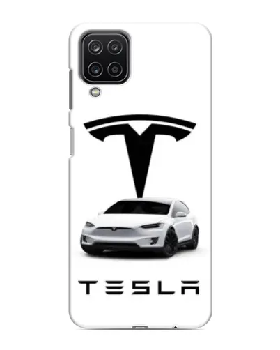 Чехол для Samsung Galaxy M12 с картинкой «Tesla White Style» Чехол для Samsung Galaxy M12 с картинкой «Tesla White Style»