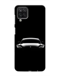 Чохол для Samsung Galaxy M12 з картинкою «Фари Tesla Night» Чохол для Samsung Galaxy M12 з картинкою «Фари Tesla Night»