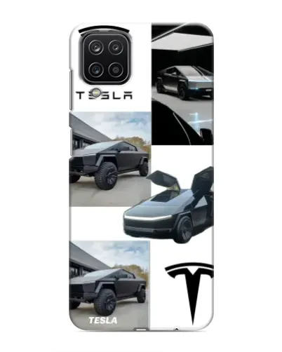 Чехол для Samsung Galaxy M12 с картинкой «Коллаж Cybertruck Tesla» Чехол для Samsung Galaxy M12 с картинкой «Коллаж Cybertruck Tesla»