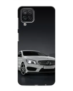 Чехол для Samsung Galaxy M12 с картинкой «Mercedes AMG GT Silver»