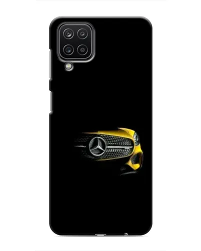 Чехол для Samsung Galaxy M12 с картинкой «Mercedes — ретро стиль»