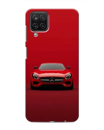 Чехол для Samsung Galaxy M12 с картинкой «Красный Mercedes AMG»