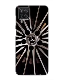 Чехол для Samsung Galaxy M12 с картинкой «Диск Mercedes»
