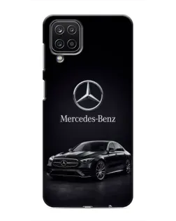 Чехол для Samsung Galaxy M12 с картинкой «Mercedes — решетка радиатора»
