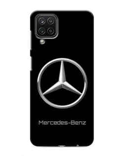Чехол для Samsung Galaxy M12 с картинкой «Mercedes Silver Logo»