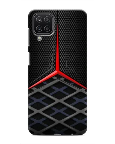 Чехол для Samsung Galaxy M12 с картинкой «Mercedes Carbon Grid»