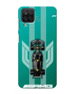 Чехол для Samsung Galaxy M12 с картинкой «Mercedes AMG Petronas»