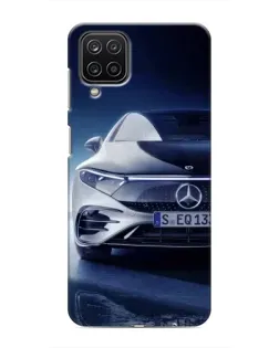 Чехол для Samsung Galaxy M12 с картинкой «Mercedes EQ — будущее»