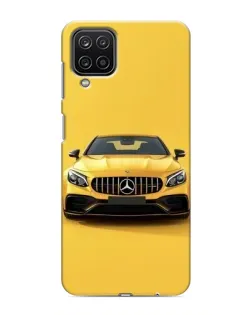 Чехол для Samsung Galaxy M12 с картинкой «Желтый Mercedes GT»