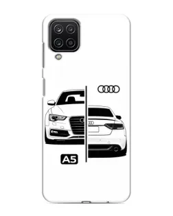 Чохол для Samsung Galaxy M12 з картинкою «Audi — контрастний дизайн» Чохол для Samsung Galaxy M12 з картинкою «Audi — контрастний дизайн»