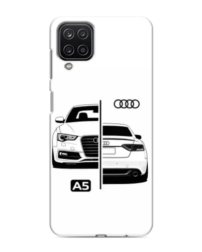 Чехол для Samsung Galaxy M12 с картинкой «Audi — контрастный дизайн» Чехол для Samsung Galaxy M12 с картинкой «Audi — контрастный дизайн»