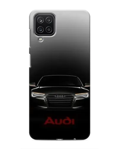 Чехол для Samsung Galaxy M12 с картинкой «Audi — градиентный контур» Чехол для Samsung Galaxy M12 с картинкой «Audi — градиентный контур»