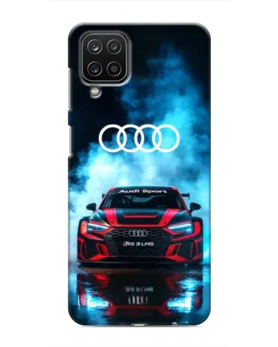 Чехол для Samsung Galaxy M12 с картинкой «Audi Sport — неон» Чехол для Samsung Galaxy M12 с картинкой «Audi Sport — неон»